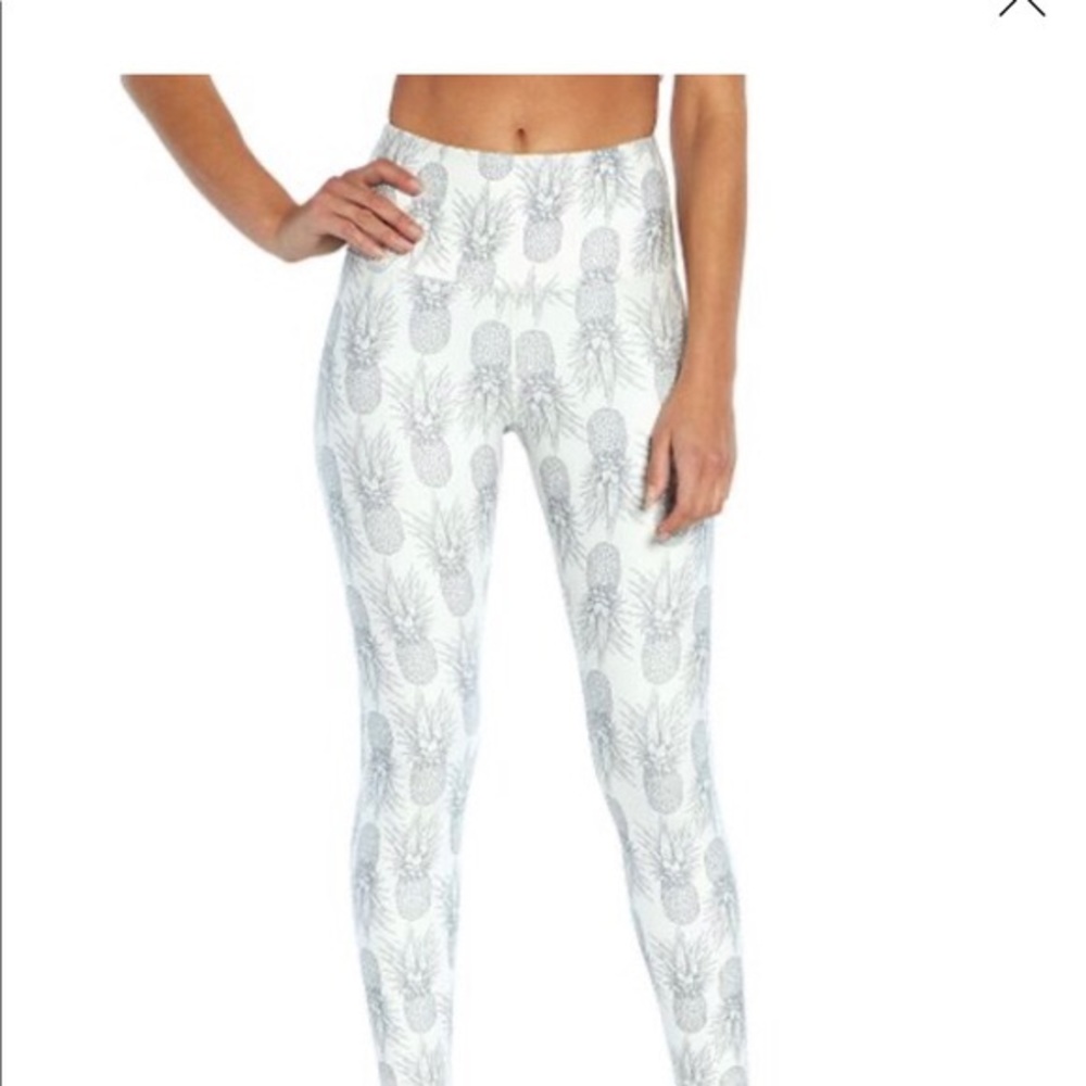 Wildfox Sweat Pineapple Contender Workout leggings